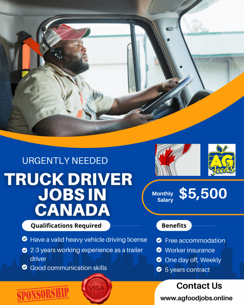 Truck Driver Jobs in Canada